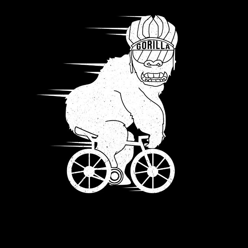 Gorilla vélo vélo de route équitation idée cadeau