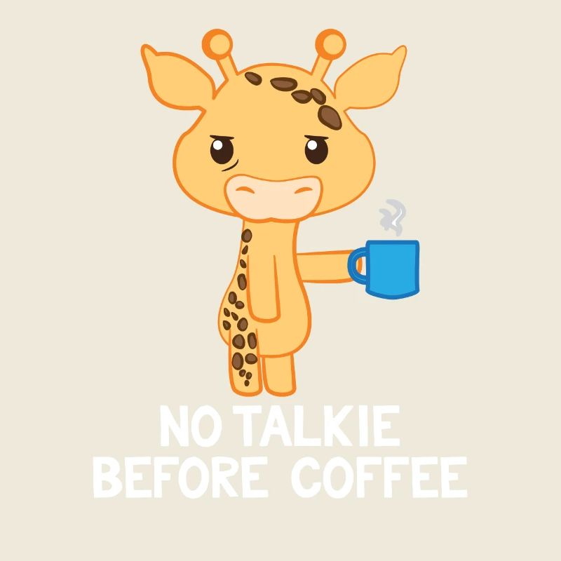 Girafe - Girafe - Girafe fan - Pas de café