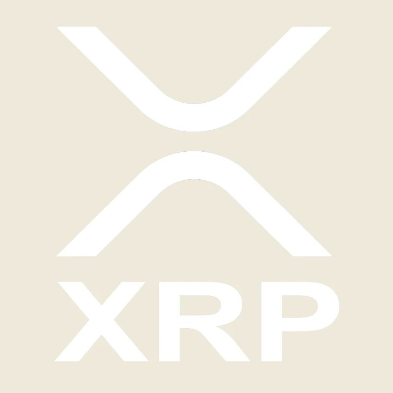 XRP logo crypto bitcoin ondulation