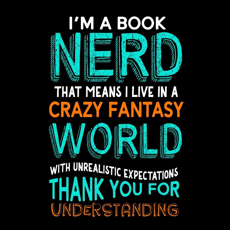 I'm a Book Nerd Tee Love Book gift