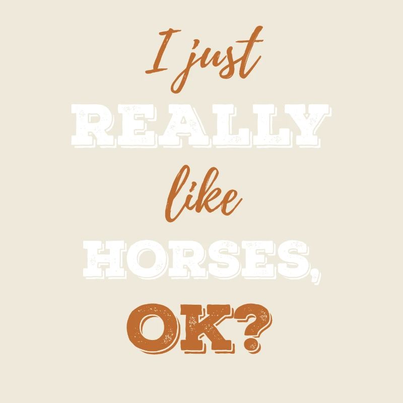 Pferdemädchen Pferdefrau Pferd Geschenkidee