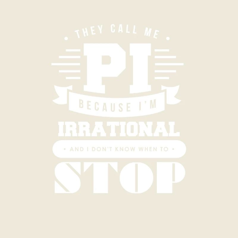 You call me PI math math gift