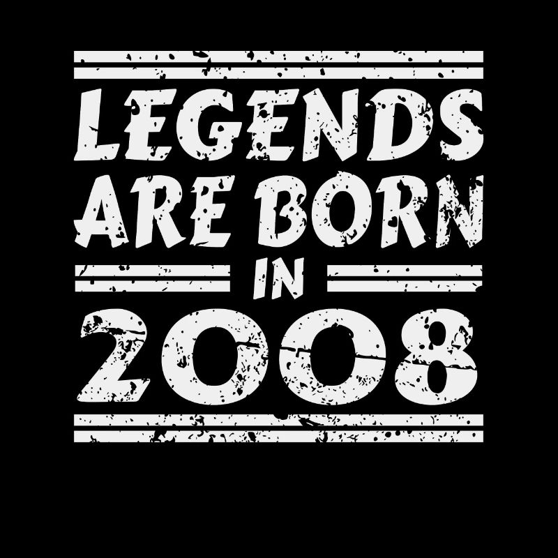 Legends Are Born In 2008