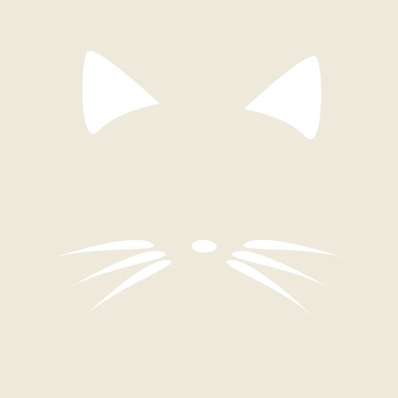 Chat chat visage cadeau chat mignon