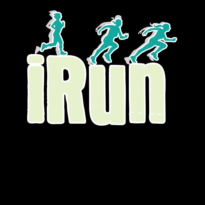 iRun Jogging Runner Marathon Gift Athlete