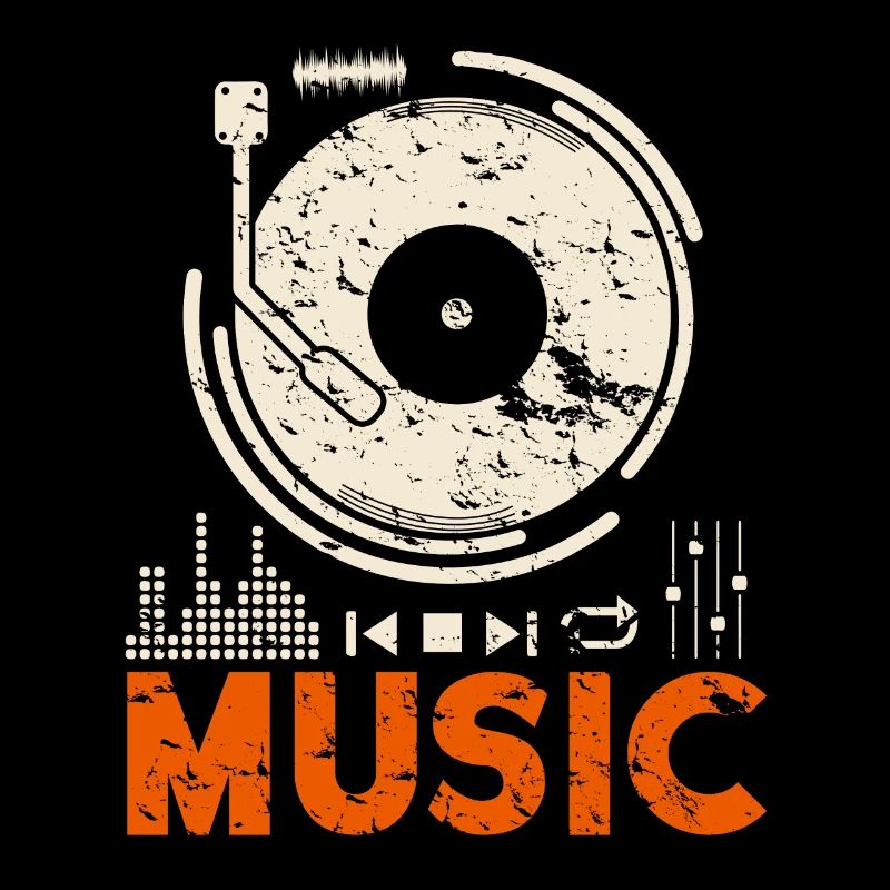 Music Music Record Player DJ Gift
