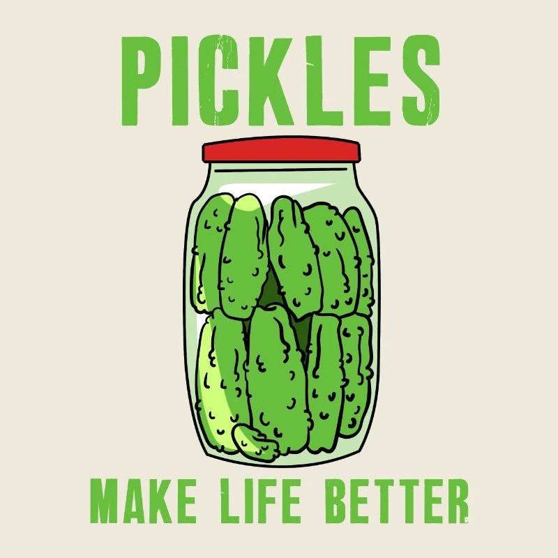 Pickles machen das Leben besser