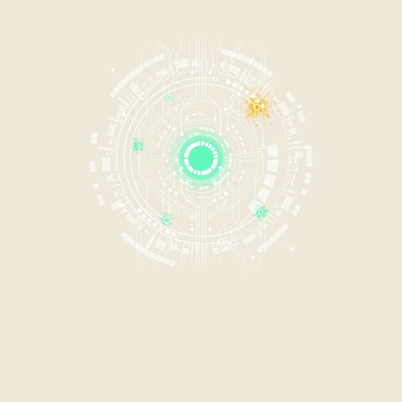 nerd CPU core computer code pc board spaceship