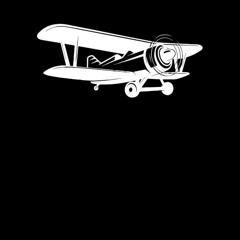 Airplane Propeller Biplane T-Shirt