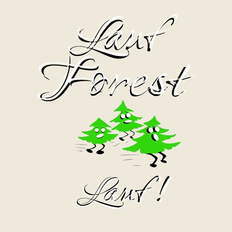 Run Forrest Run! Design de noël
