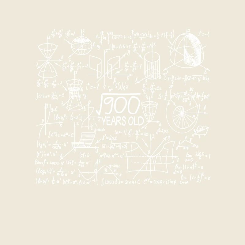 30th birthday root from 900 math nerd