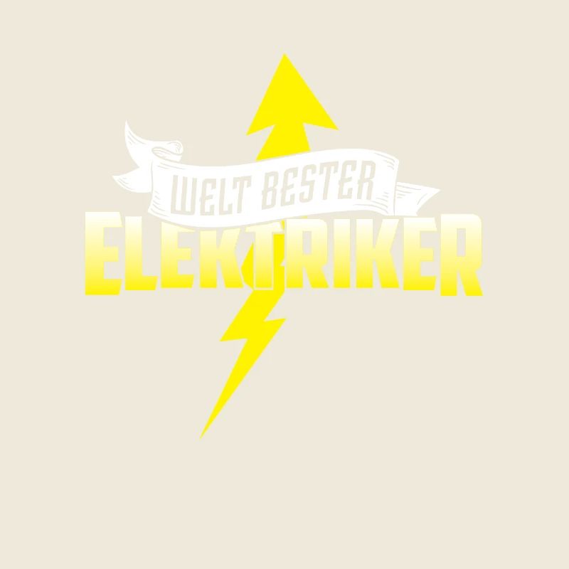 Weltbester Elektriker mit Pfeil