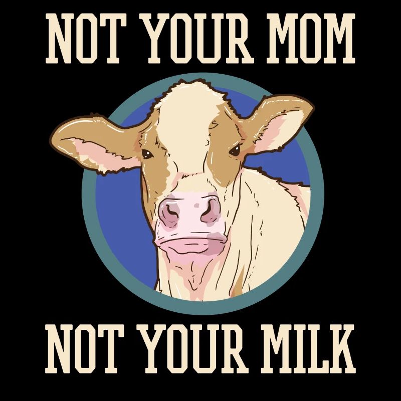 Veganer Vegan Kuh