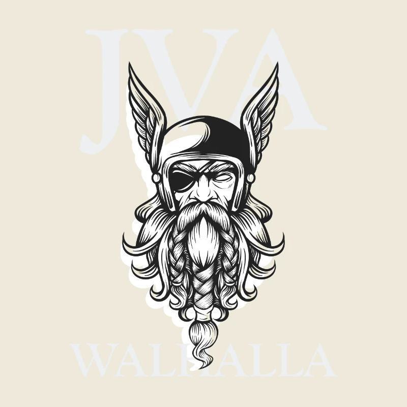 JVA Walhalla Prison Funny Saying Odin Thor