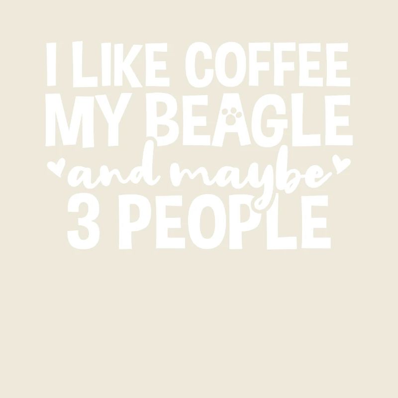 Beagle Coffee Drinkers