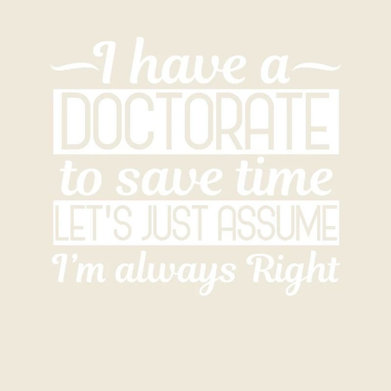 PhD student doctorate