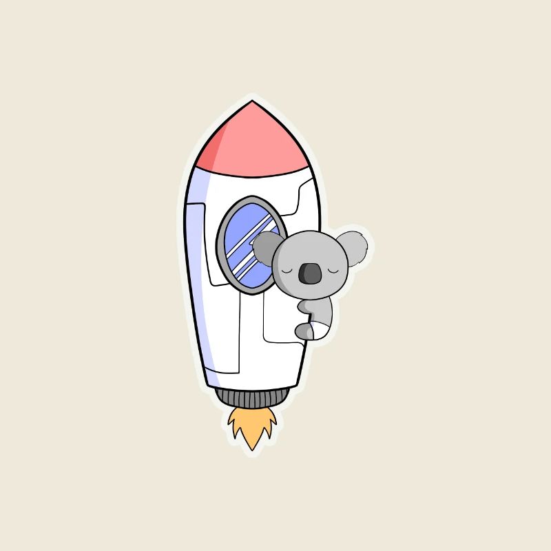 Fusée Koala en orbite