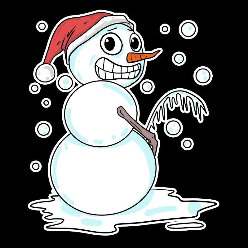 Schneemann lustig