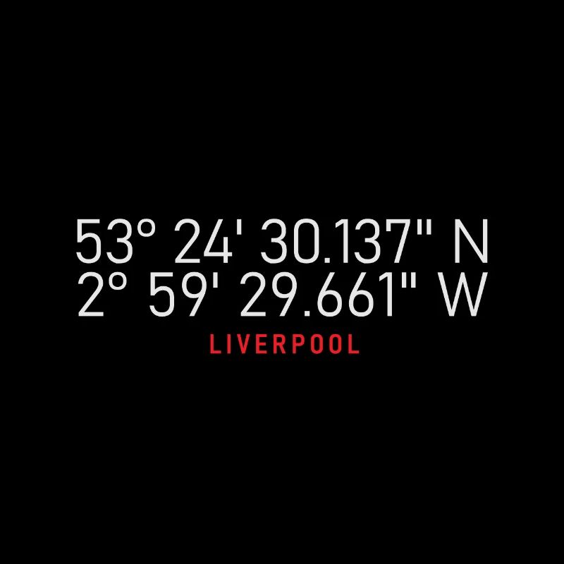 Liverpool Coordinates Emblem