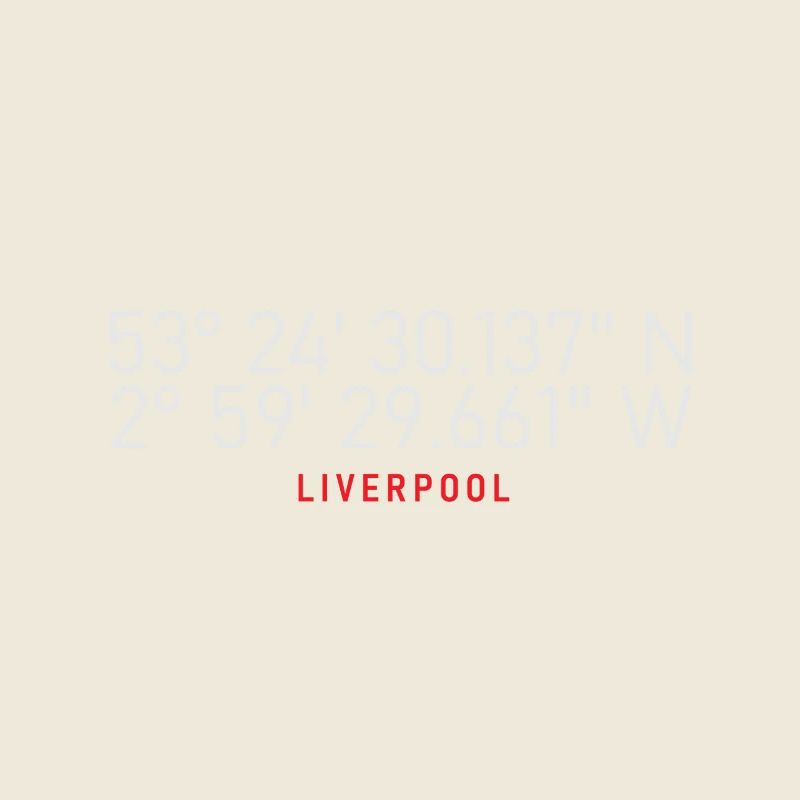 Liverpool Coordinates Emblem