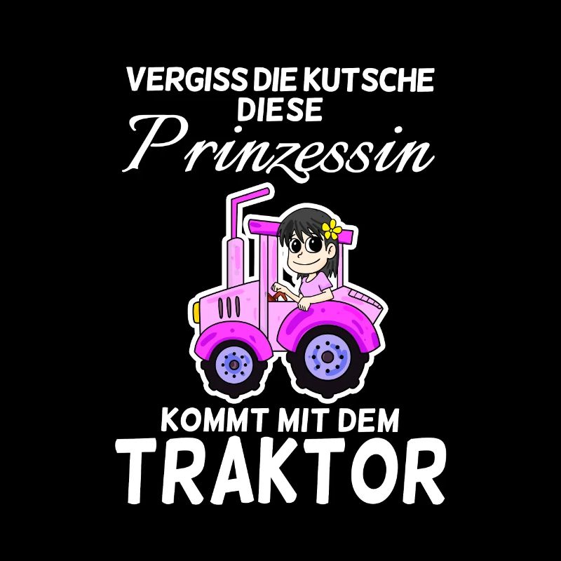 Bäuerin Diese Prinzessin Kommt Mit Dem dem Traktor