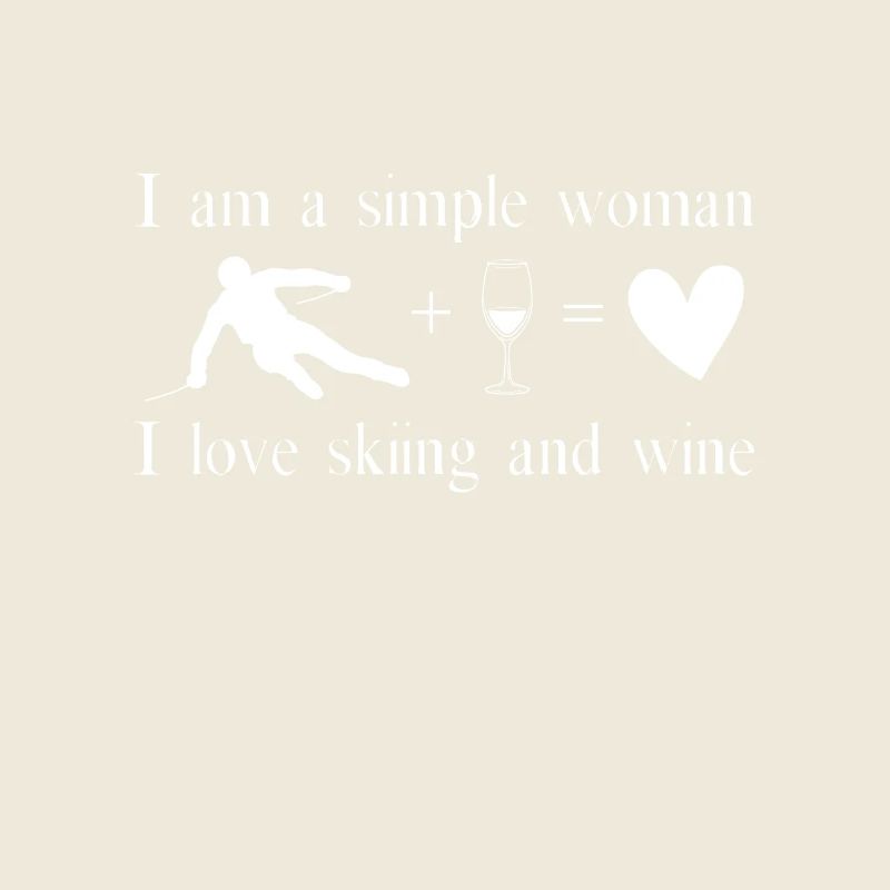 Apres ski female skier