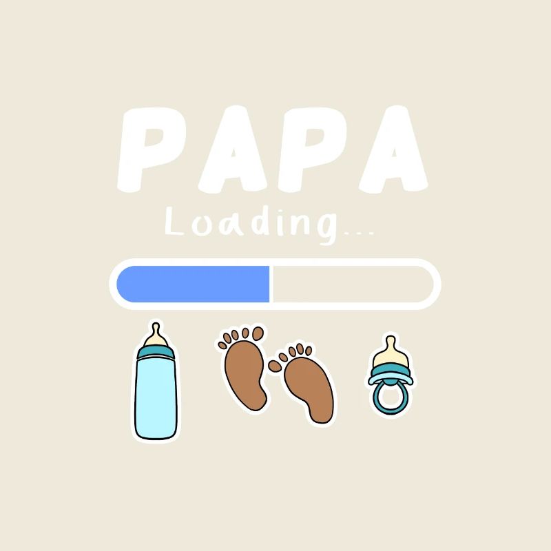 werdender Vater - Papa wird geladen