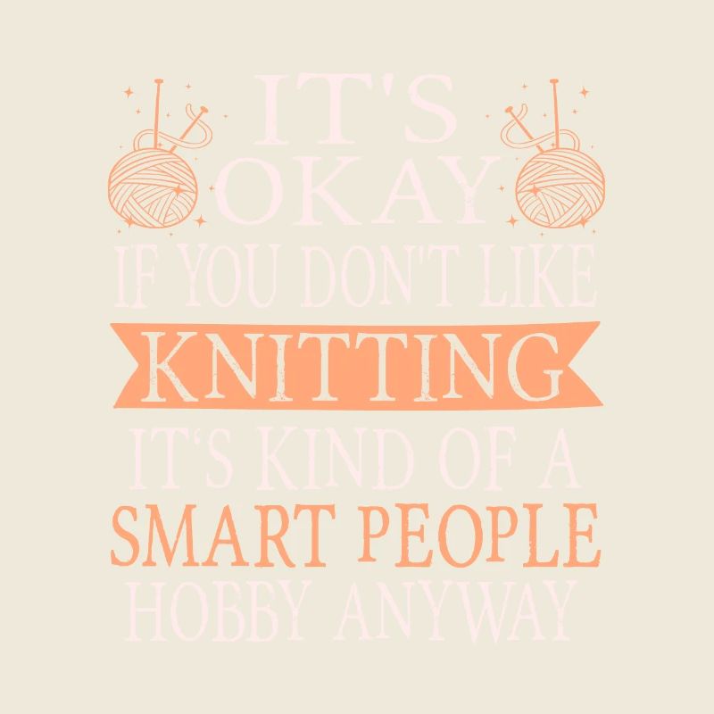 Knitting funny