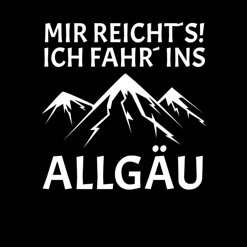 Allgäu Urlaub Wandern Berge Spruch