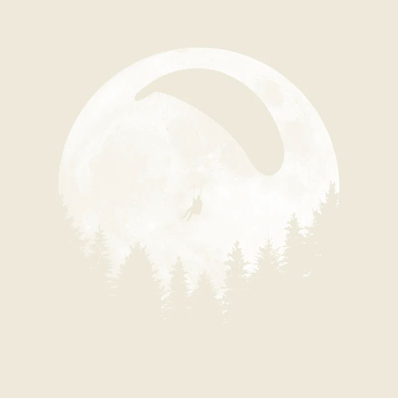 Paragliding Moon