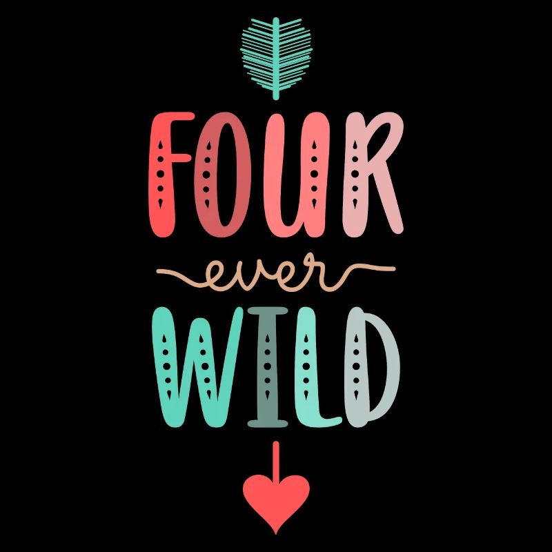 Four Ever Wild 4. Geburtstagsgeschenk Mädchen