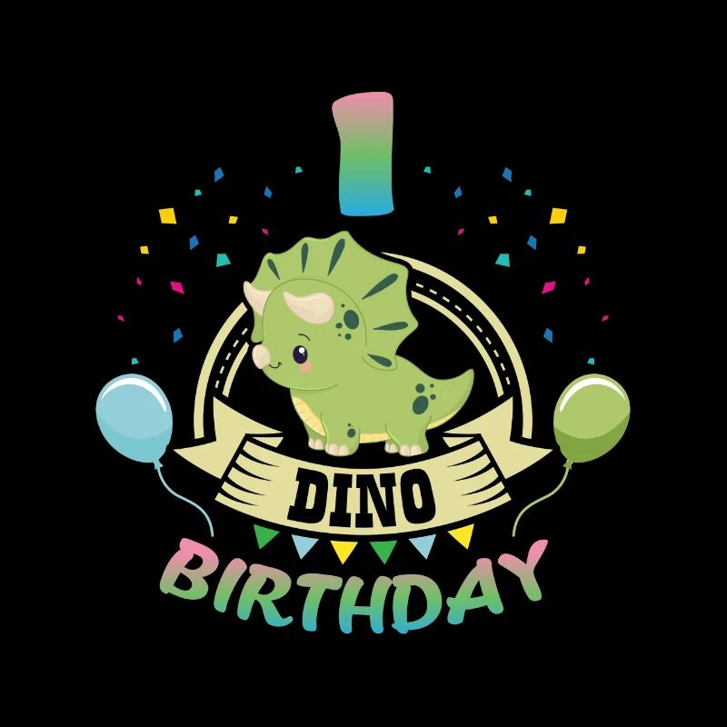 Dino 1 Birthday