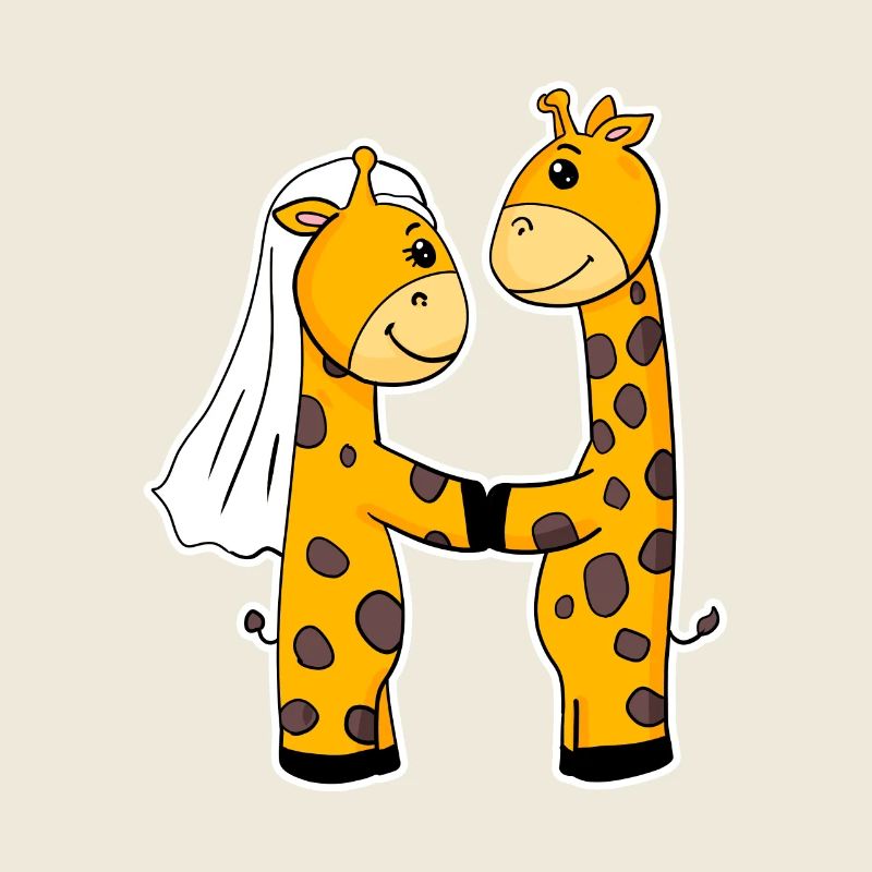 Giraffens mariés