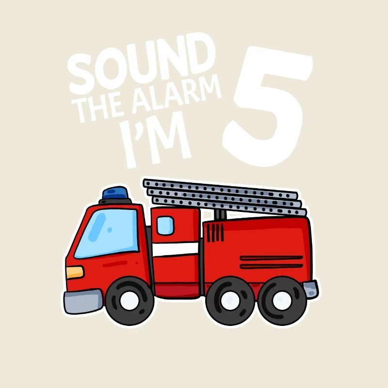 5. Anniversaire d’enfant - 5 ans - pompiers