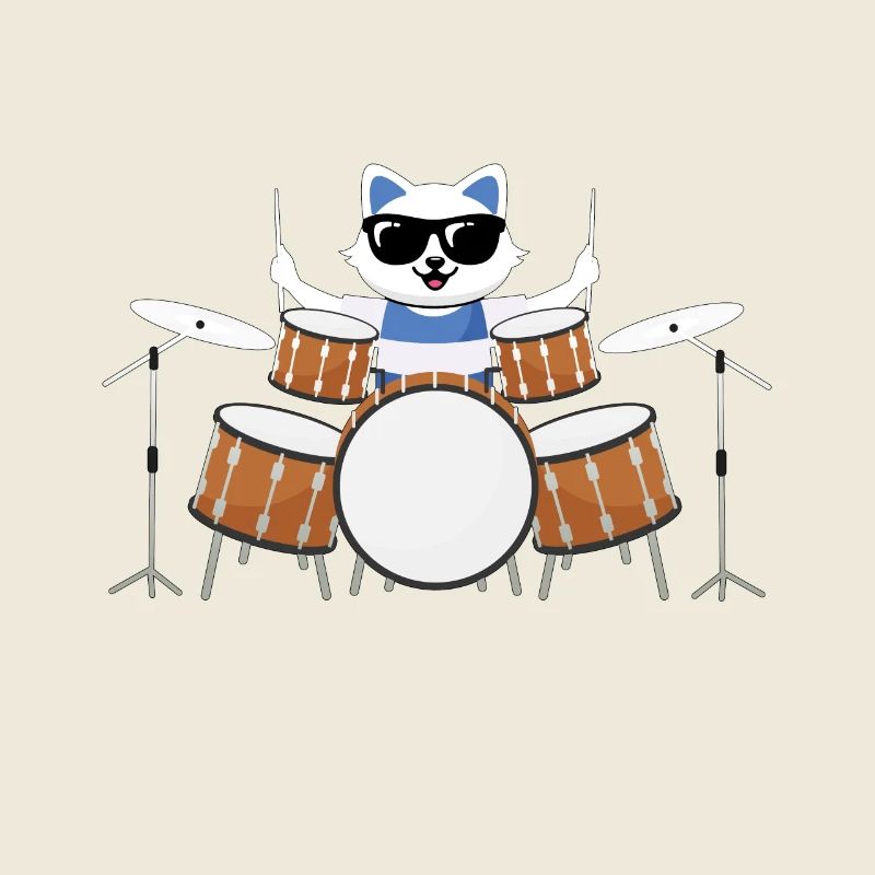 Chat percussion