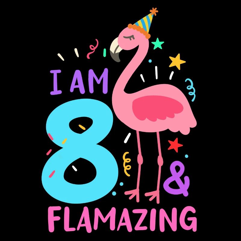8. Geburtstag Flamingo