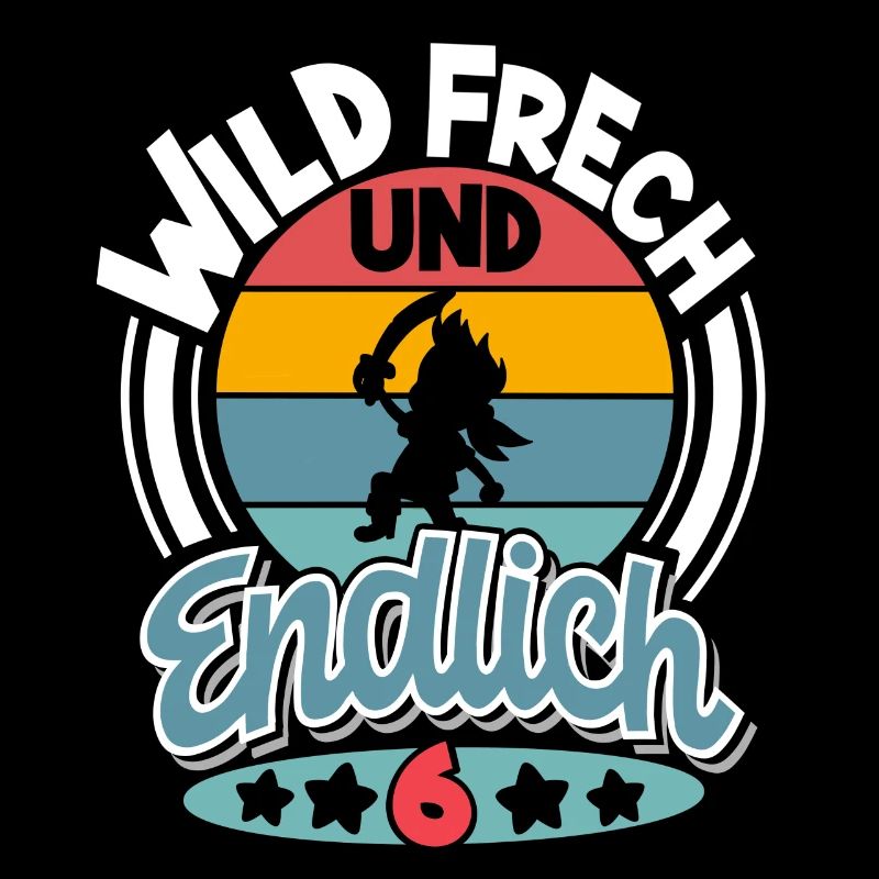 Pirat 6. Geburtstag Kinder