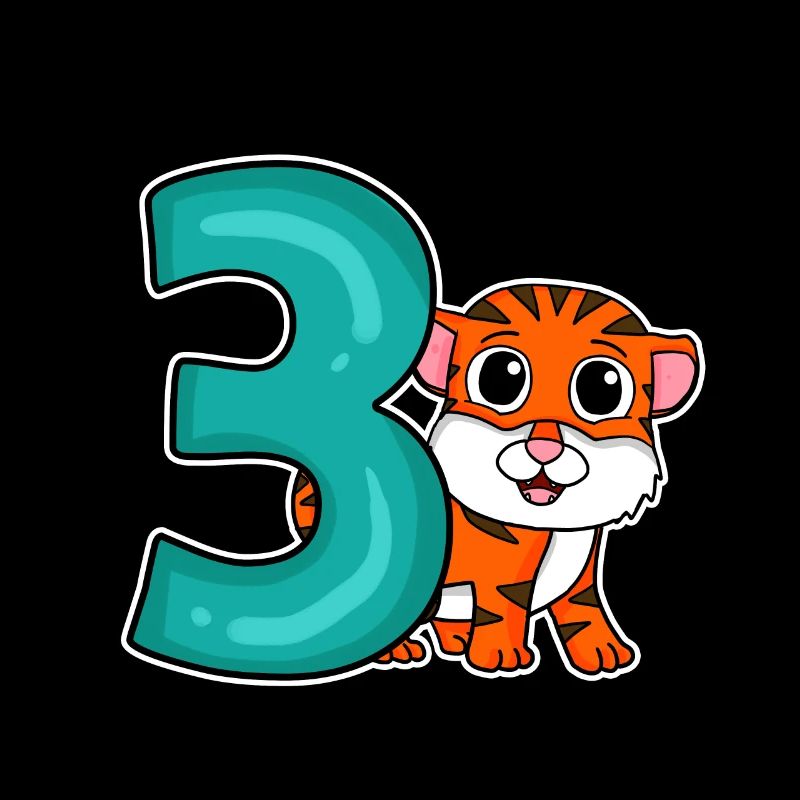 3 years old - 3rd birthday - children's birthday
