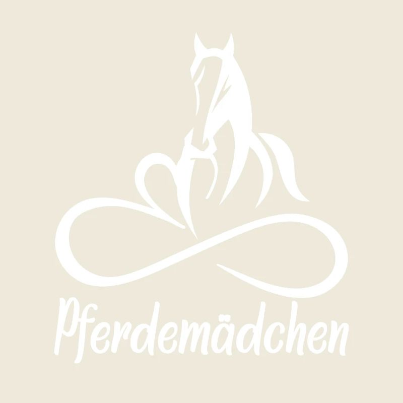 Pferdemädchen Unendlichkeit Logo