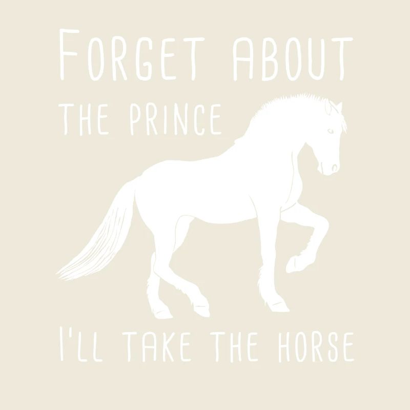 J'aime mon cadeau de cheval / conception