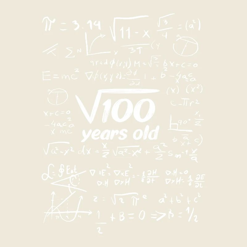 Birthday shirt root square root 100 10 years