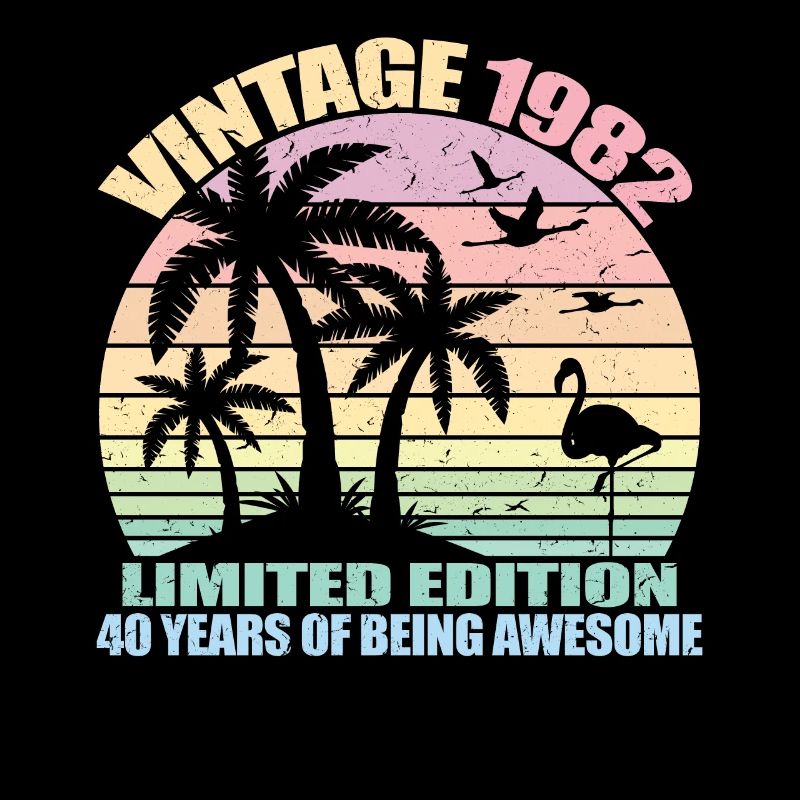 Millésime 1982 - 40 ans, cadeau de 40e anniversaire