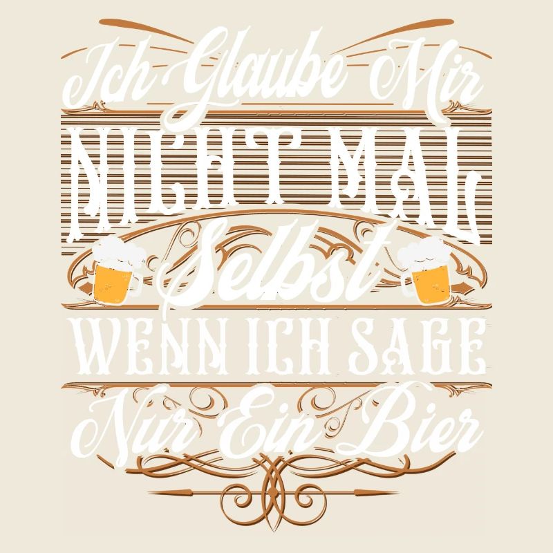 Lustiger Bier Spruch