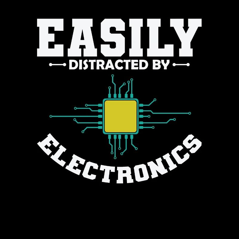 Easily Distracted By Electronics Profession