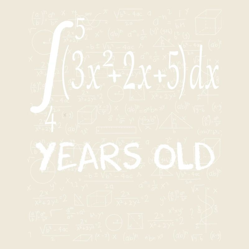 75. Geburtstag 75 Jahre mathematisches Integral