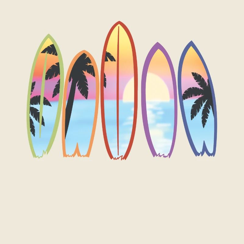 Surfboards Beach Graphic Surfboarding Surfboarder