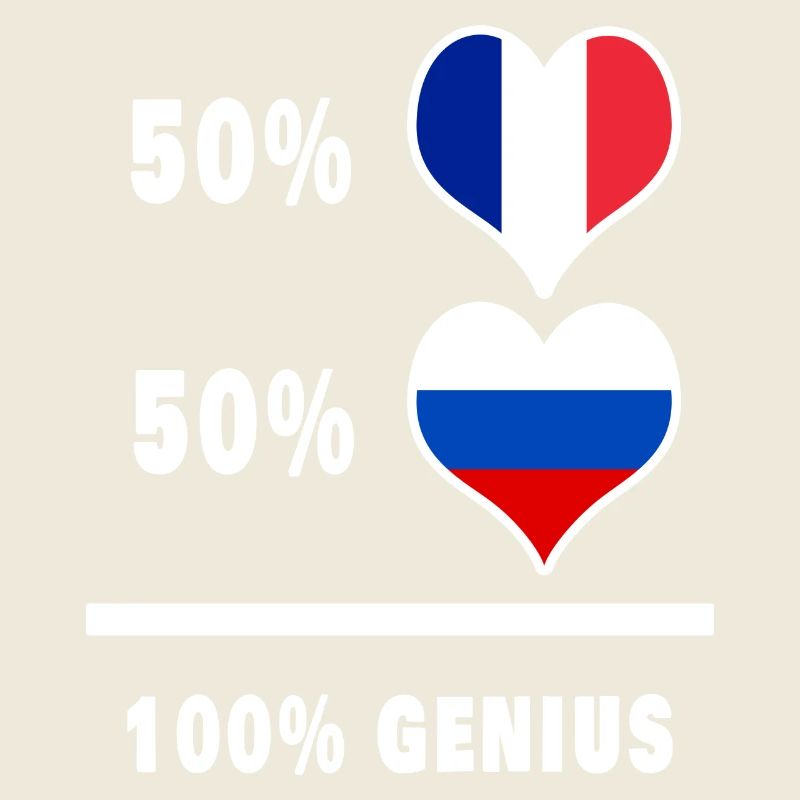 France and Russia Genius / present