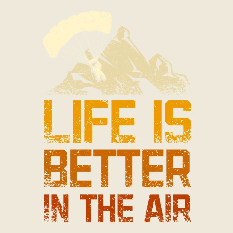 Life is better in the air Paragliding