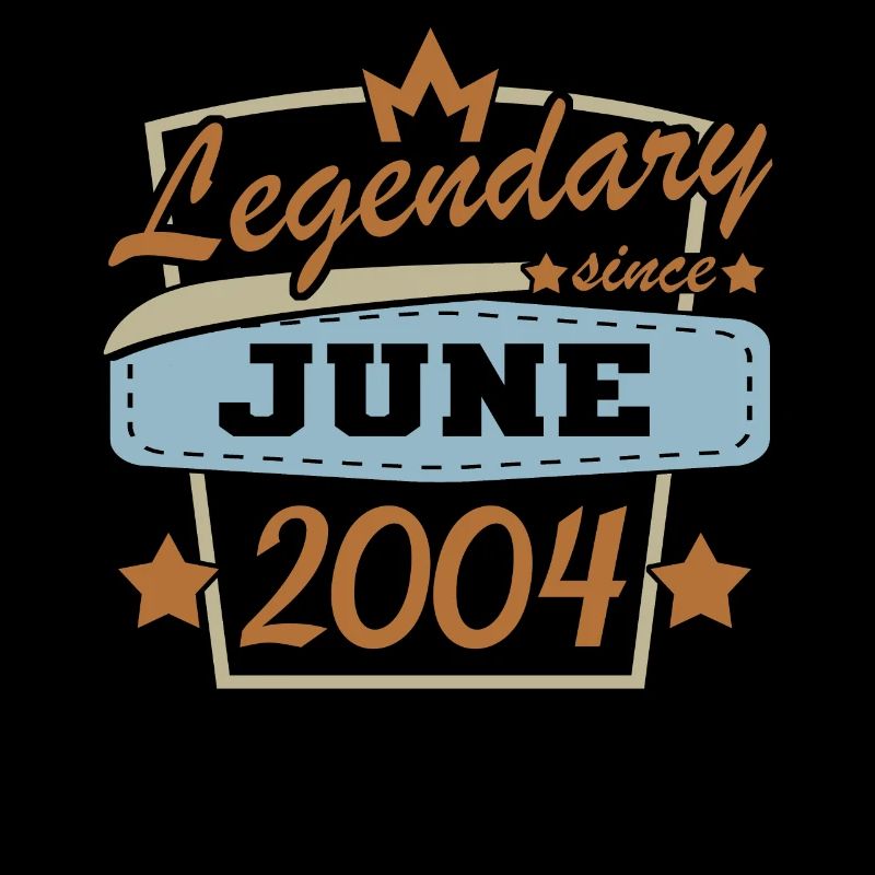 Legendär seit Juni 2004 Retro Geburtstag