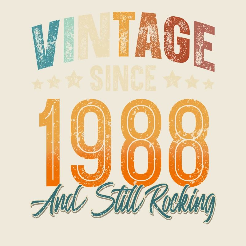 1988 Année de naissance Anniversaire Année de construction Millésime